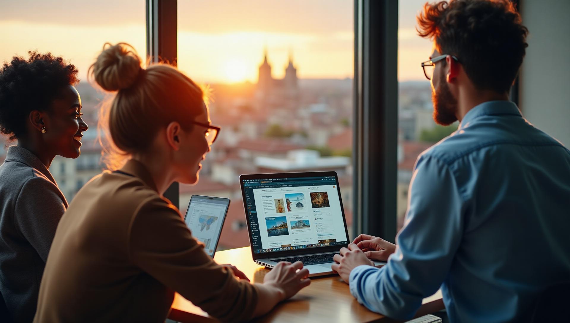 Agence création site internet WordPress Lyon - Équipe VKBack développement web professionnel et design moderne