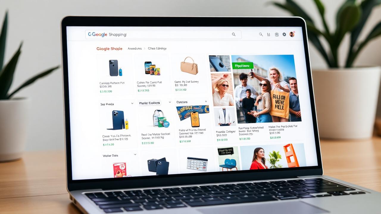 Campagnes Google Shopping Lyon - Publicité produits e-commerce avec photos