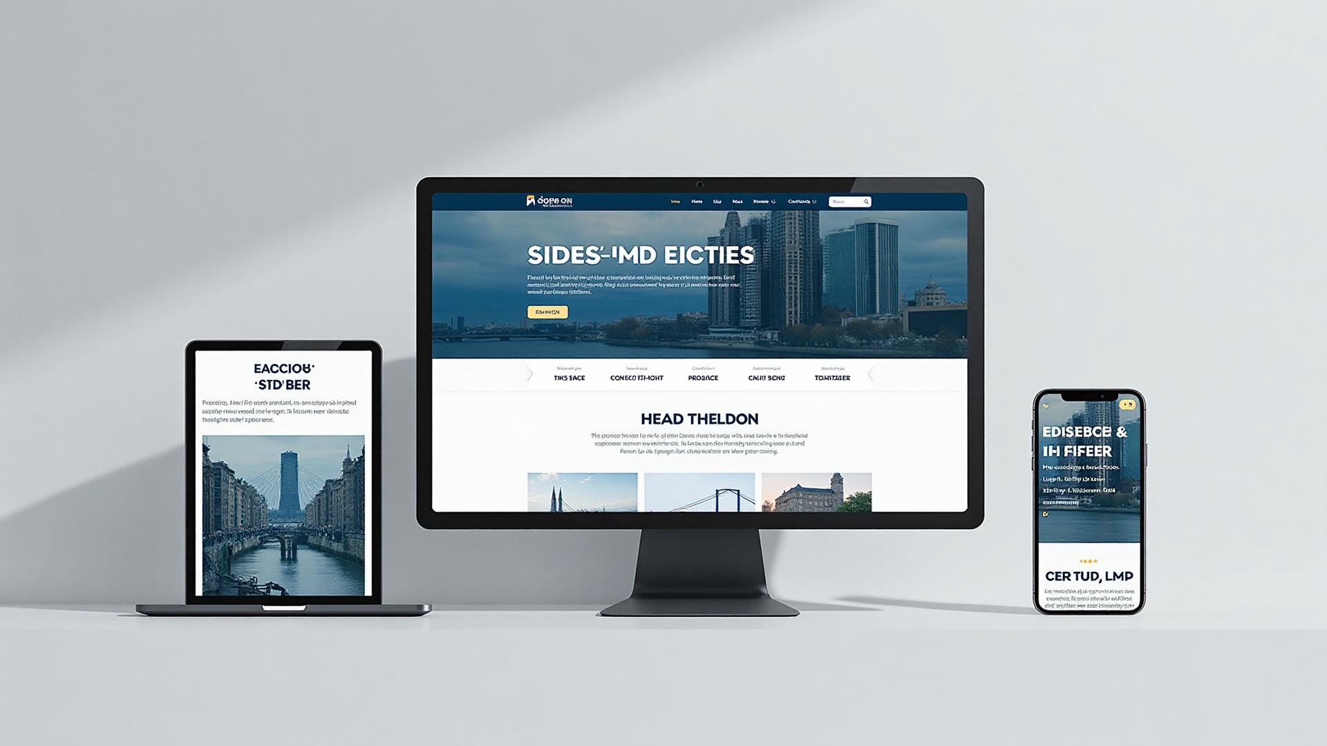 Création site one page Lyon - Design web une seule page moderne responsive
